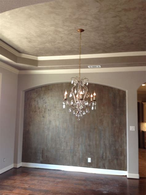 modern metallic wall paint